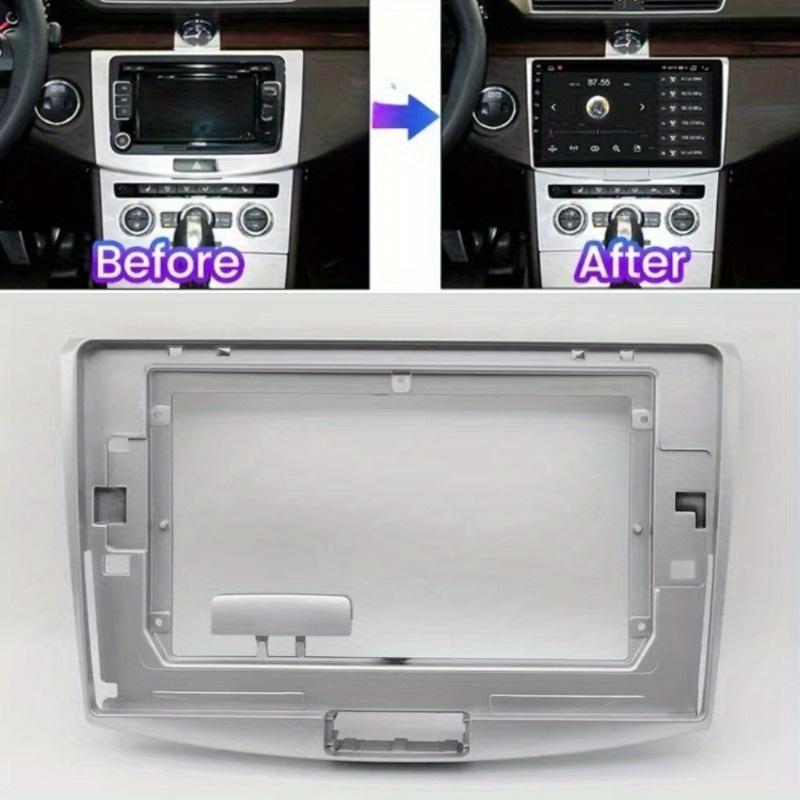For Volkswagen Passat B6 B7 CC 2010-2015 10 Inch Car Fascia Frame Decorative Panel Mounting Auto Interior Accessories