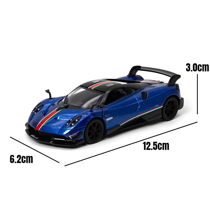 Roadster Car Huayra Model Alloy With Inertia Control For Kids And Collectors