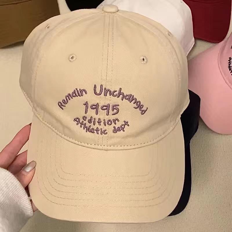 Baseball Cap Women New Summer Solid Embroidery Letter Sunhat Men Unisex-Teens Cotton Snapback Caps Fashion Hip Hop Spring Hat