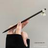 Traditional Sandalwood Hairpin for Chinese Cheongsam & Hanfu Updo