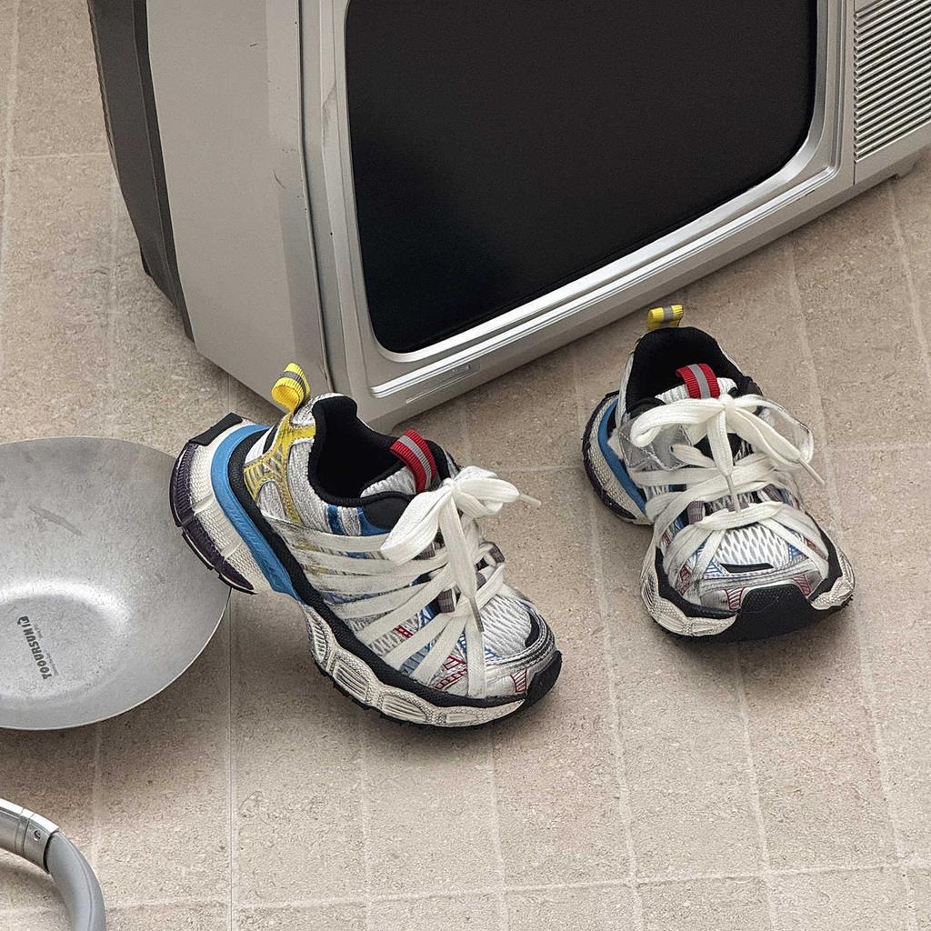 Girls' Sports Shoes Paris Dad's Shoes Boys' Running Shoes Lightweight Children's Shoes