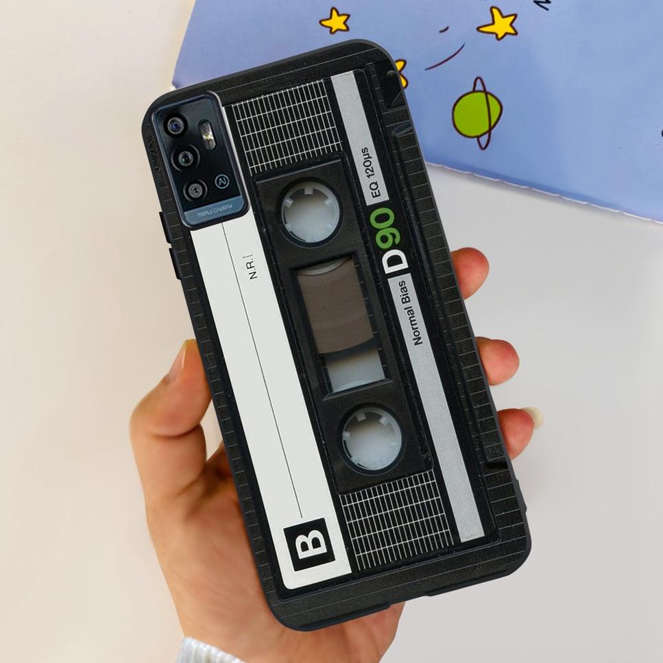 For ZTE Blade A71 6.52" Case Cartoon Dinosaur Football TPU Soft Silicone Cover For ZTE Blade A71 2021 A7030 Phone Cases Fundas