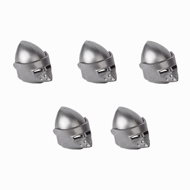 MOC Vojenské Středověké Stavební Bloky Voják Hrad Rytíři Figurky Dárky Zbraně Křížová výprava Helmy Koruna Kopí Mini Kostky QT012