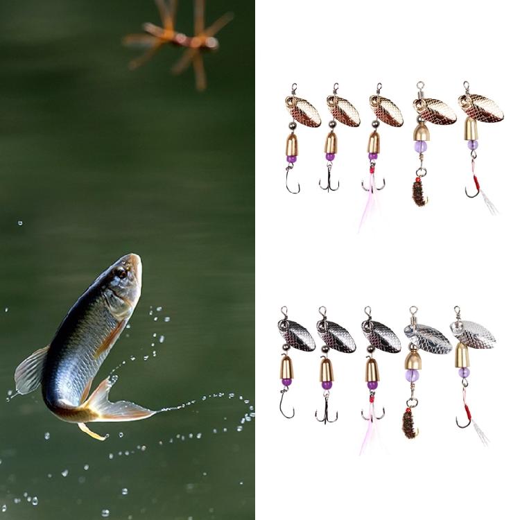 Bass Trout Spinner Metal Lure Sea Fishing Metal Lure Water Fishing Metal Baits
