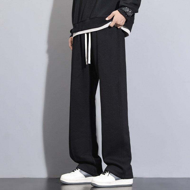 Sweatpants men's casual pants spring and summer new sports youth wide-leg trendy brand loose straight long pants