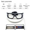 Sportbrille Brille für Männer Frauen Racquetball Basketball Fußball Brillen Schutzbrille Stoß Kollision Linse