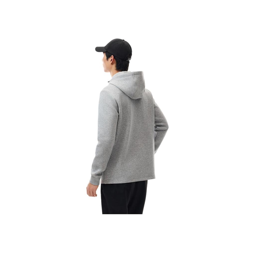 Anta Hooded Casual Solid Color Jacket Men jackets 952617702-1