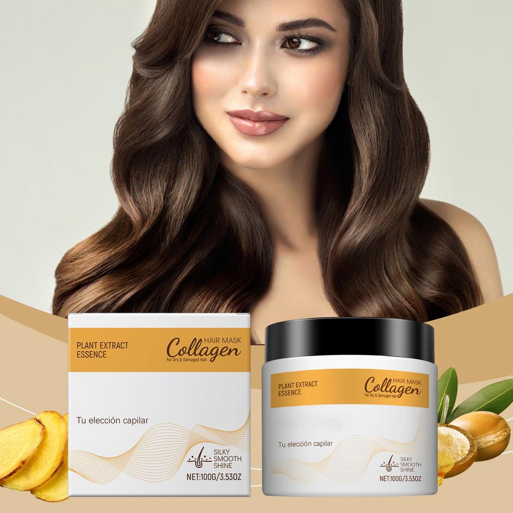 Mildly Moisturizing Care, Moisturizing And Softening Hair Mask To Improve Hair