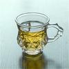 135ml/140ml Coffee Cup Afternoon Tea Cup Heat-resistant Water Cup with Handle Exquisite Latte Mocha Coffee Cups Party Glassware