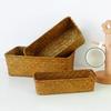 Handmade Woven Seagrass Storage Basket Desktop Straw Rattan Organzier Picnic Storage Box Desk Cosmetic Fruit Sundries Container