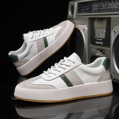Lässige Herren-Sneaker aus Leder, rutschfeste Herren-Freizeitschuhe, neue Mode, Herren-Tenis Masculino, Persönlichkeit, Skateboard-Schuhe, Trainer