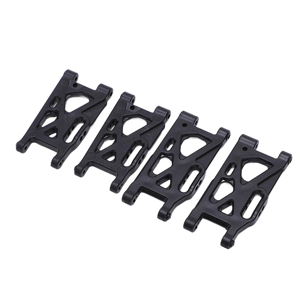 4pcs RC Suspension Arm Front Rear Black Plastic for WLtoys 144001 144002 124019 124018 124017 144010
