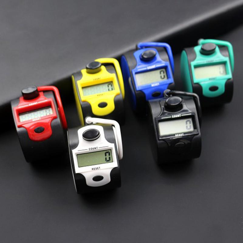 Tally Counter Hand Held Knit Row Clickers 5 Digit Number Handheld Manual Lcd Electronic Sports Counting Tool