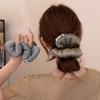 Elastic Pillow Hair Scrunchies Sponge Sleep Three-Dimensional Hair Bands Satin Filled Comfortable Wear Head Ropes