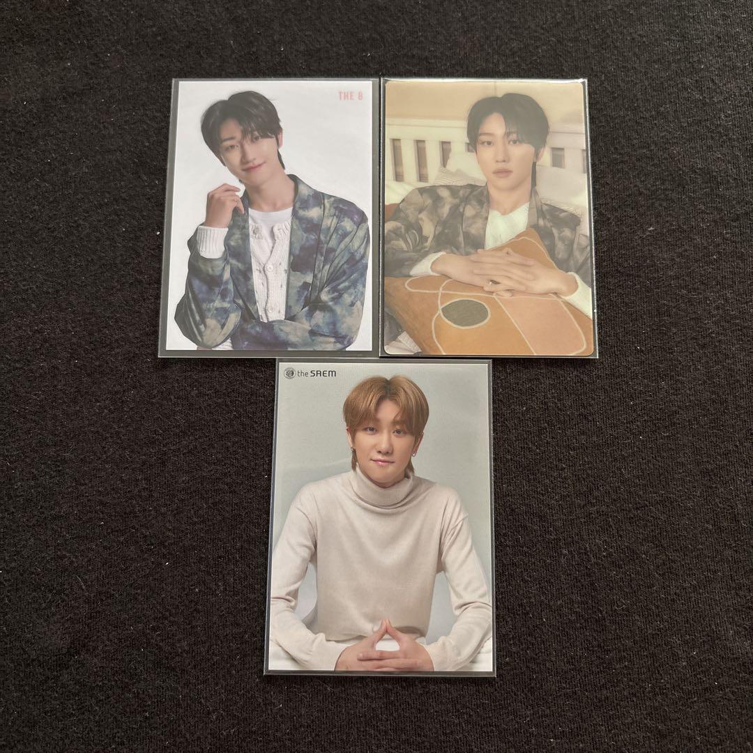 

[Б/У] SEVENTEEN TheSAEM Cafe Торговые карточки Осака Минхао The8