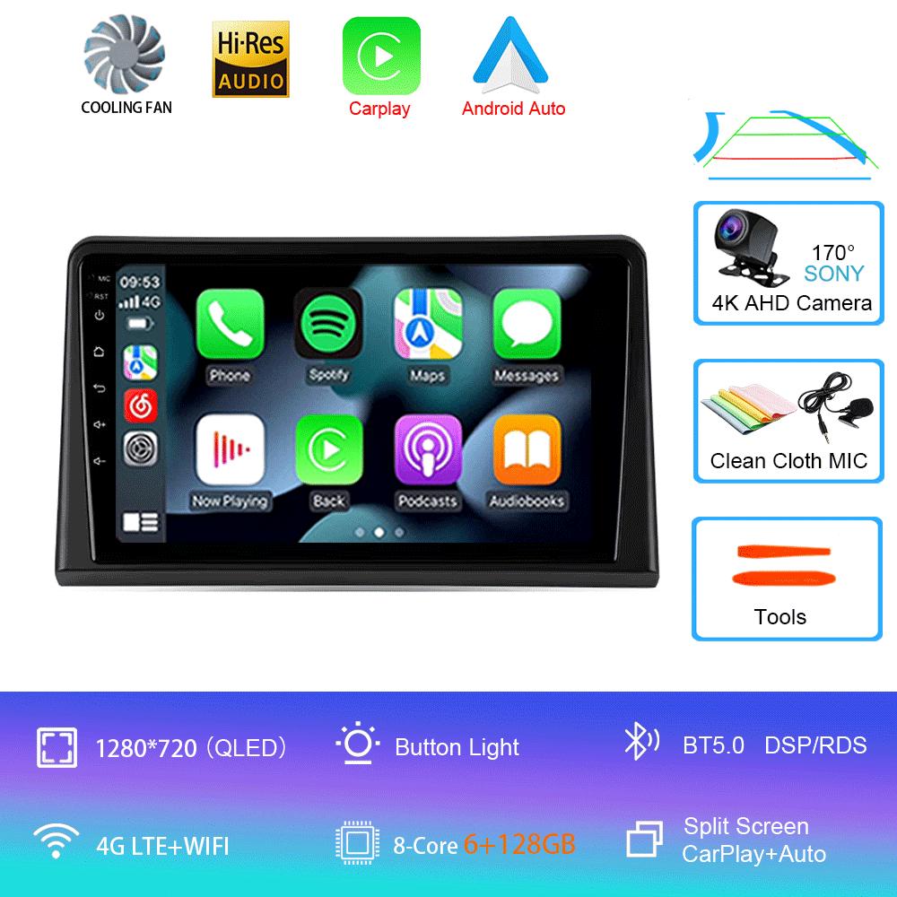 Android 14 Carplay Auto For Hyundai Sonata 7 LF 2017 2018 2019 GPS Multimedia Car Radio Player Stereo 360 Camera 4G+WiFi BT DSP