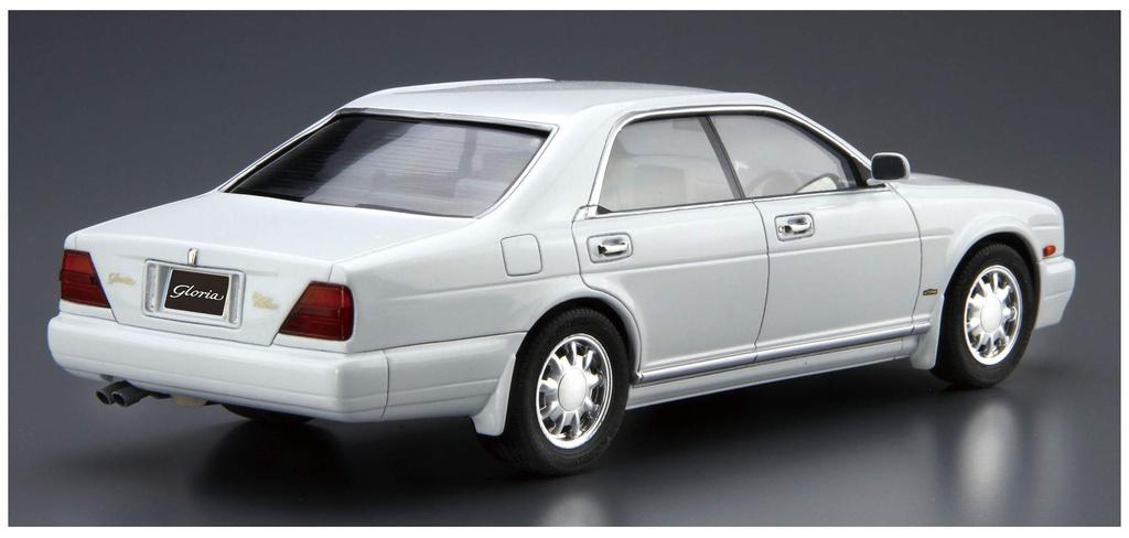 Aoshima Bunka Kyozai The Model Car Series Nissan Y32 V30 Twin Cam Turbo Gran Turismo Ultima 1992 Plastic Model 1/24 No.92 Cedric/Gloria