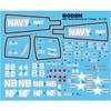Roden 1/72 Scale US Navy North American AJ-1 Savage Carrier-Based Attack Aircraft with Nuclear Bomb, Plastic Model Kit RE72063, Molded in Color
