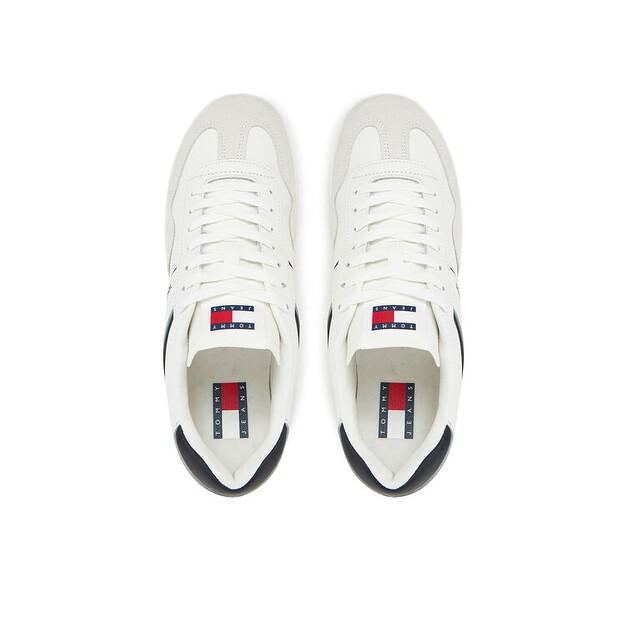 Мужские кроссовки Tommy Jeans The greenwich кожа em0em01571 белые