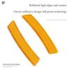 2pcs/set Car Reflective Safety Strip Stickers Car Wheel Eyebrow Reflective Sticker Reflective Warning Safety Tape Accessories
