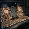 Winter Warm Fleece Car Seat Cushion, Cross-border Leopard Print High-end Car Seat Cover