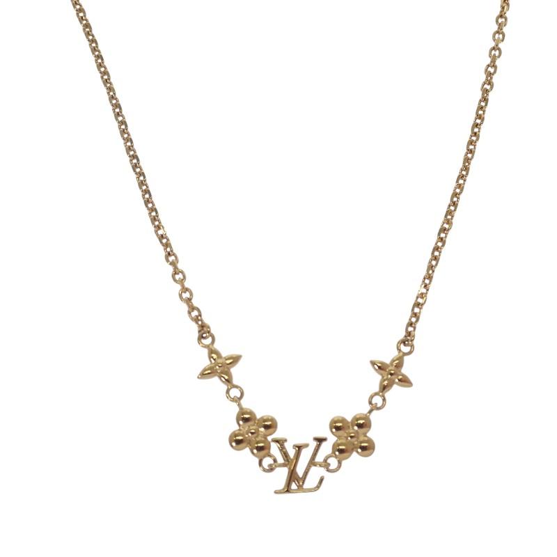 LOUIS VUITTON  M01614 Necklace gold metal Women