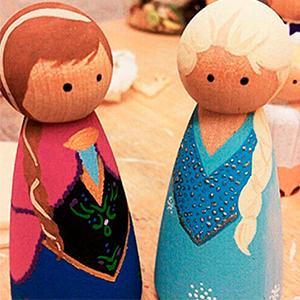 20/50 Pcs DIY Wood Peg Dolls Handmade Unfinished Doll DIY Crafts Nursery Decoration Wood Peg Dolls Home Decoration Ornament