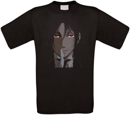 Butler Sebastian Michaelis Phantomhive Anime Manga Cult Unisex T-Shirt XXXXL