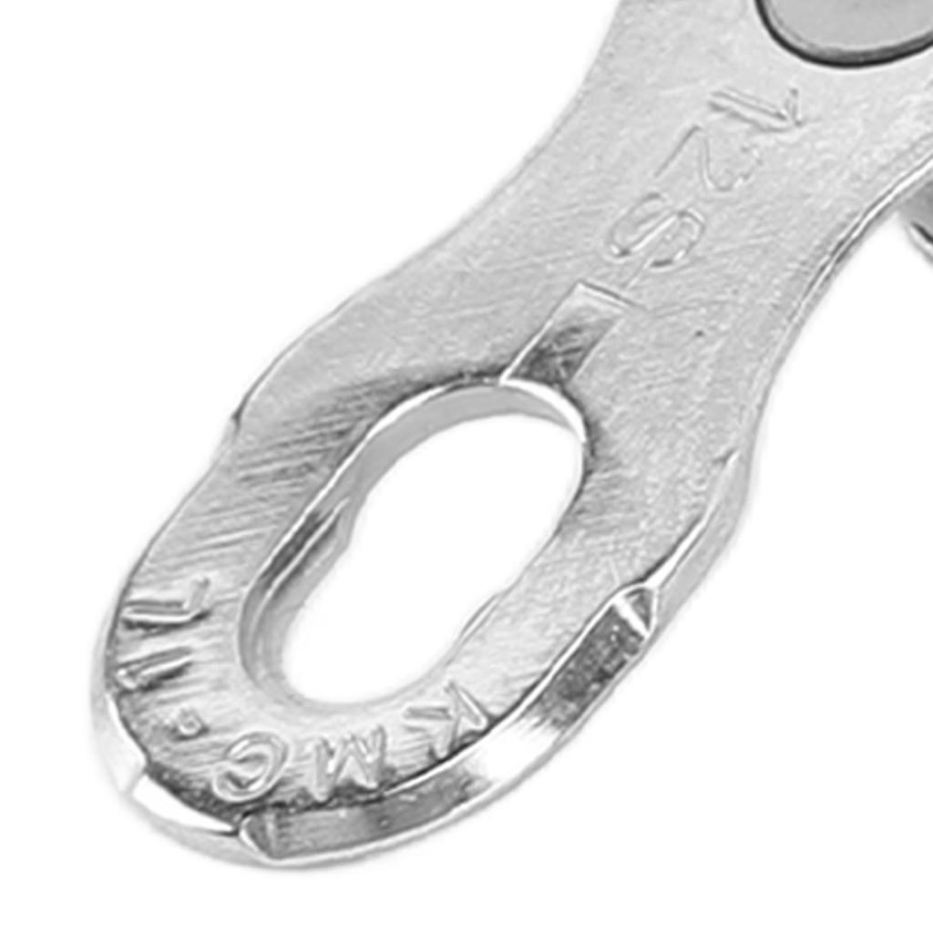 4pcs 12 Speed Bike Chain Joint Connectors Alloy Steel Repair Tool Chain Links Silver
