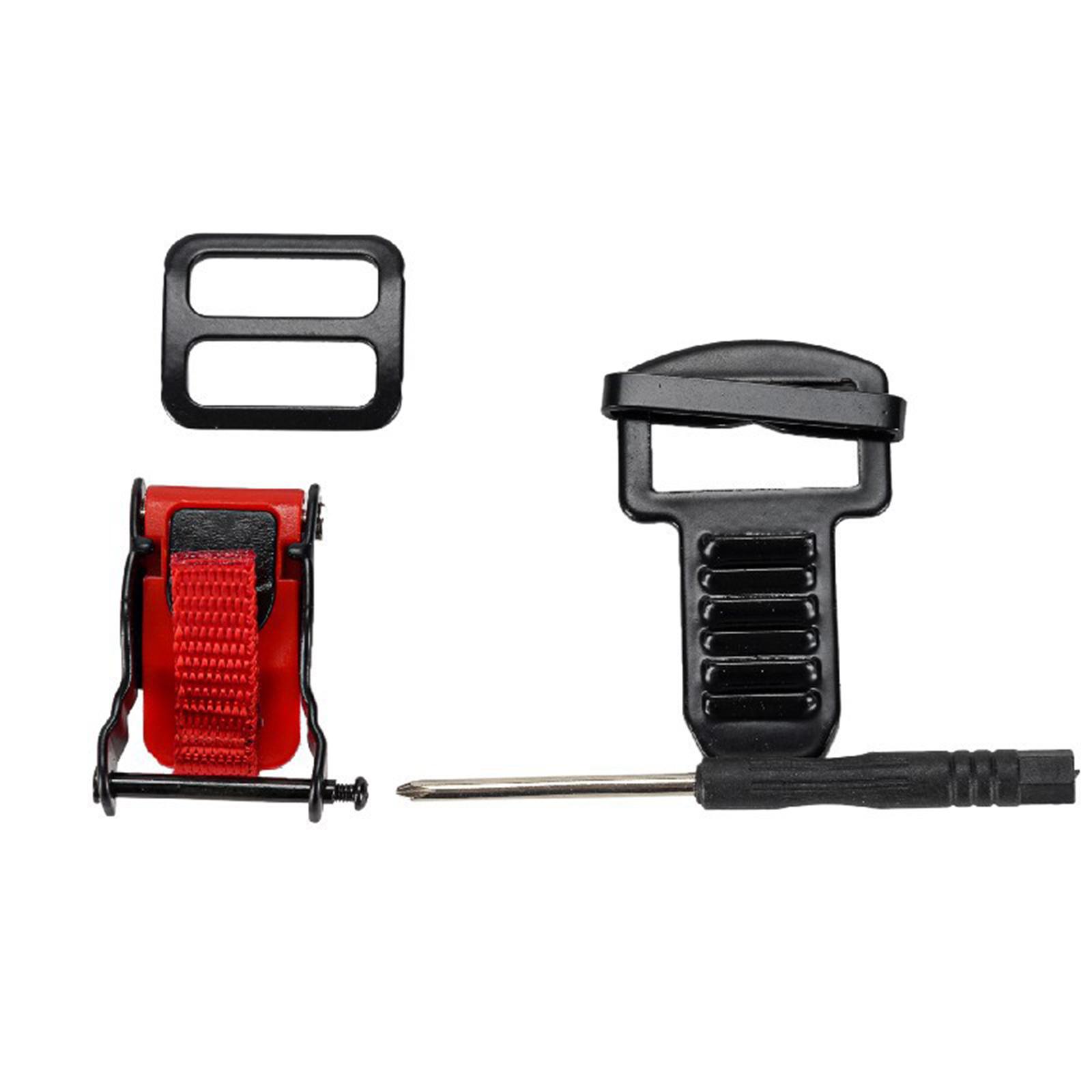 

Простая установка защитных шлемов, быстросъемная пряжка для велосипедных шлемов, быстрое одевание и снятие, удобное использование красный