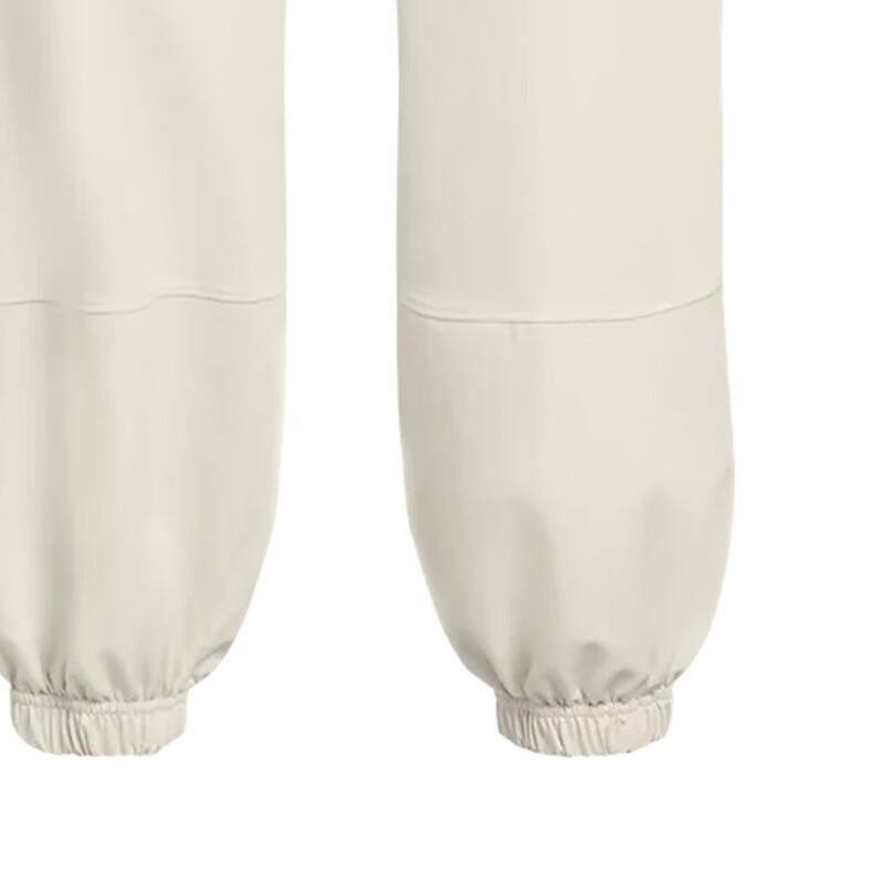 Under Armour Woven Comfortable Tapered Solid Color Knit Sports Pants Women bottoms White 1386481-110