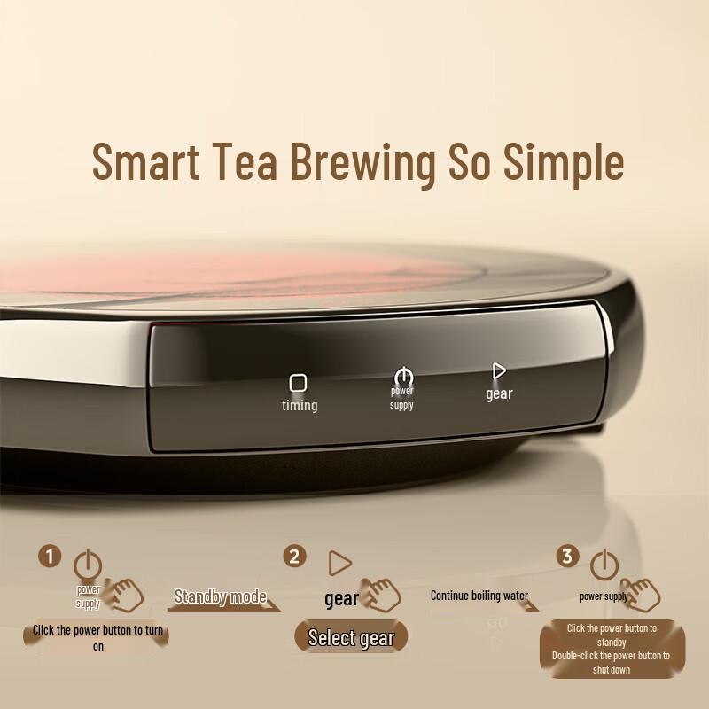 Kamjove Electric Ceramic Tea Stove & Kettle