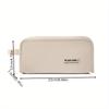 Multi-Layer Large Capacity Pencil Case with Compartments Minimalist Aesthetic Pen Bag for Office School Stationery Organization