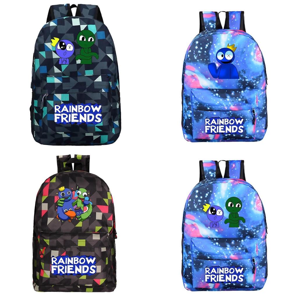 Roblox Rainbow Friends Large Capacity Student Backpack Bag Book
