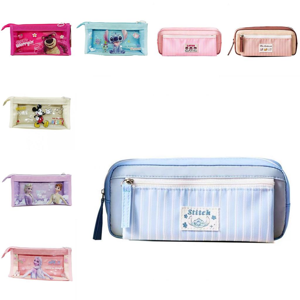 Lotso Student Pencil Case With Large Capacity And Durable Polyester For Girls