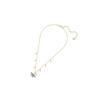 Swarovski Magnetic Colorful Design Mixed Layer Necklace Women Necklace Gold 5416786