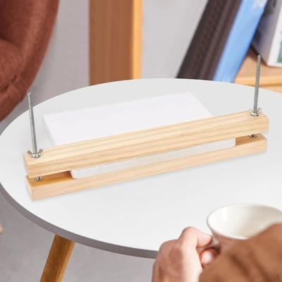 Wood Bookbinding Press Book Binding Tool Multifunctional Easy To Use Wooden