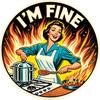 Im Fine Retro Metal Wall Art Vintage Aluminum Sign Kitchen Home Bar Cafe Indoor Outdoor Decor