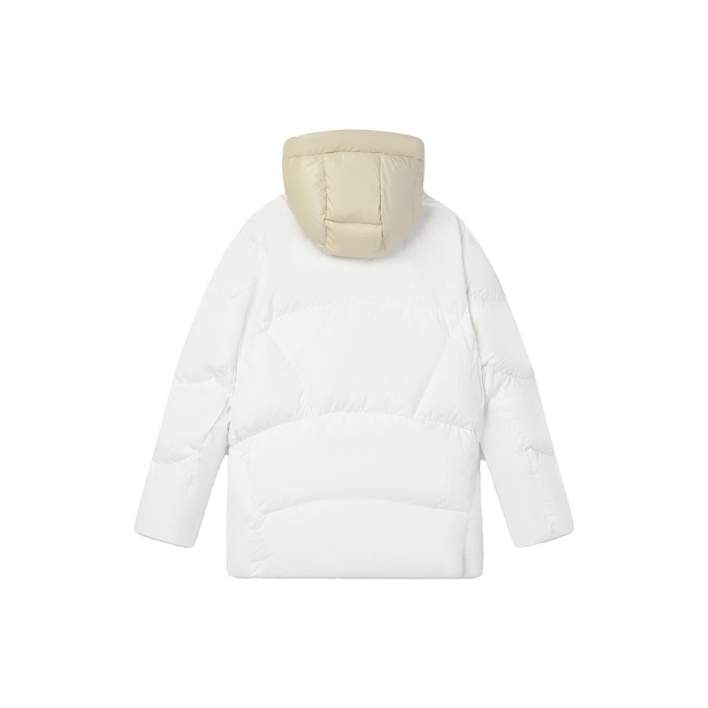 New FILA Down Jacket Women's Raw White F11W344915F-WT