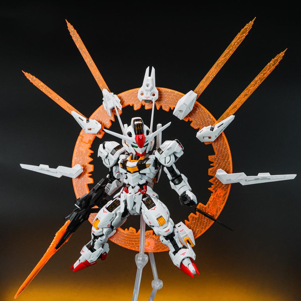 In Stock Supa-Mgsd Aerial Q Version Assembly Model Kit Mobile Suit Action Figures Two Tone Modified Parts Collectable Toy Sets Gifts