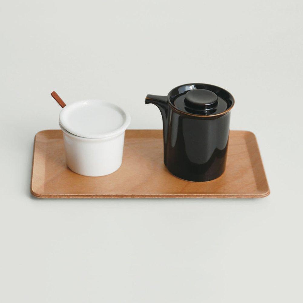 Kinto Tischset 220x120mm Weide Schwarz Holz 22256