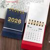 (YOUU06)2026 Mini Simple Calendar Small Desk Calendar Coil Calendar Planner Desktop Decoration Office Stationery New Year