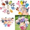 Cute Finger Puppets Doll Set For Kids Educational Family Entertainment 6/10/12 Pcs