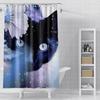 Home Shower Curtains for Bathroom Landscape Animals Waterproof Fabric Bathroom Curtains Modern Shower Curtain 180x200 240x200