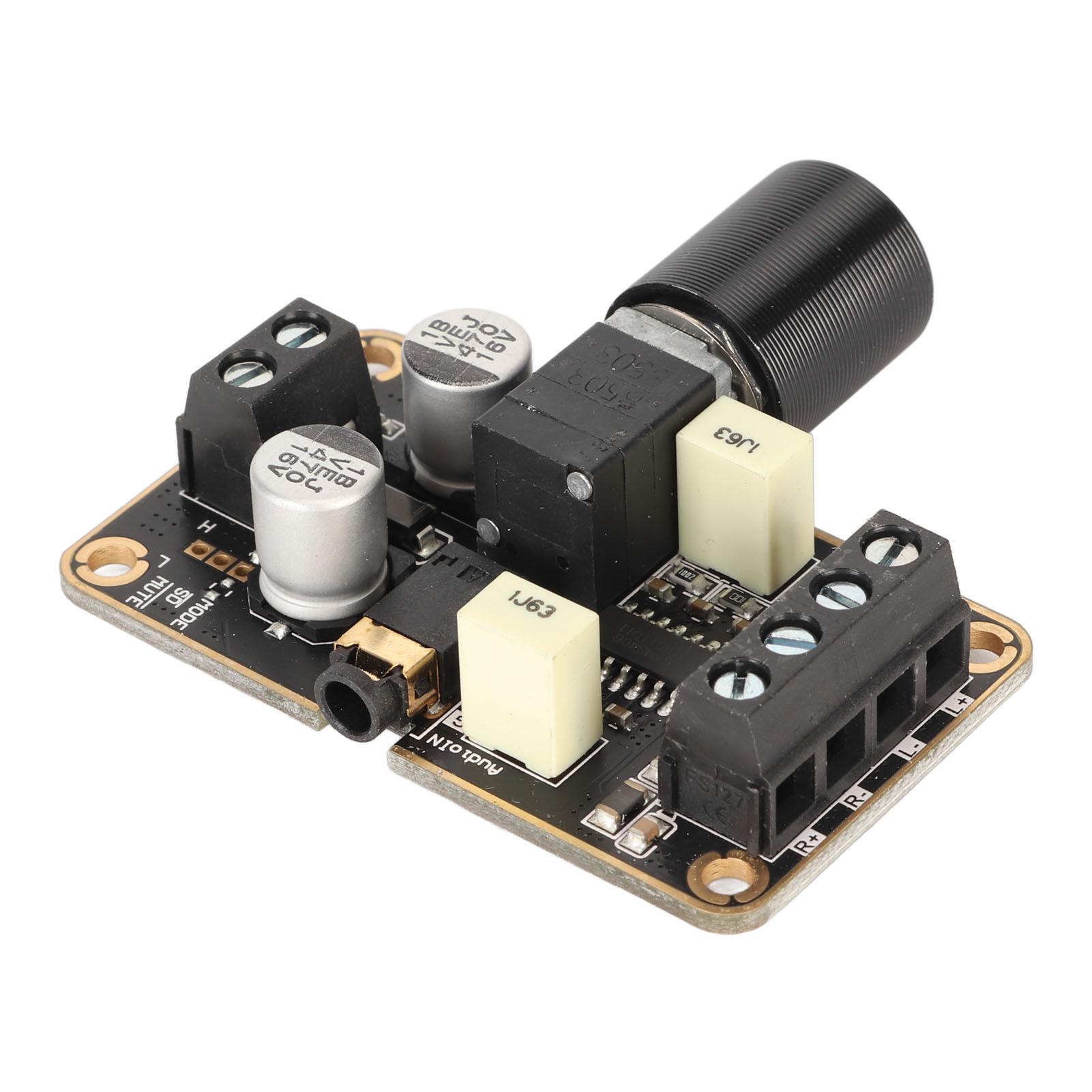 

Плата підсилювача звуку 2x5 Вт двоканальна стерео плата підсилювача потужності для акустичної системи DIY