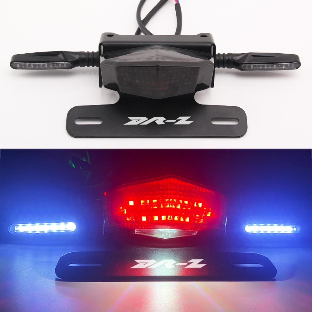 

Держатель номерного знака, фиксатор крыла, задний фонарь, светодиодные стоп-сигналы и поворотники для Suzuki DRZ400S DRZ400SM DRZ400E дым