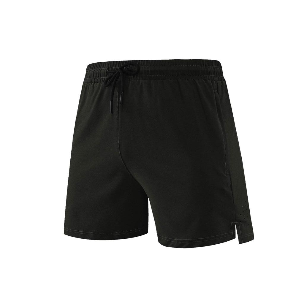 Men's Quick-Dry Mesh Running Shorts, 3/4 Length, Stretch & Breathable for Marathon Fitness