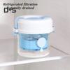 Yogurt Strainer with Transparent Container Ultra Fine Mesh Filter BPA Free Homemade Cheese Strainer for Homemade Greek Yogurt Sauces