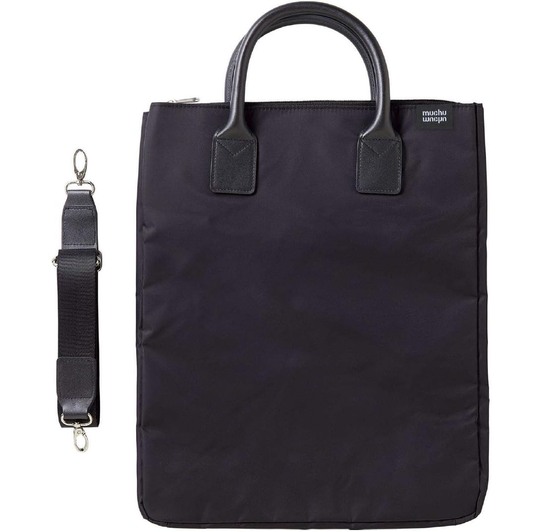 

Kojit Muchu Muchu 2-Way Tote Bag for Fans, Black, for Cheer on Your Favorite Fans