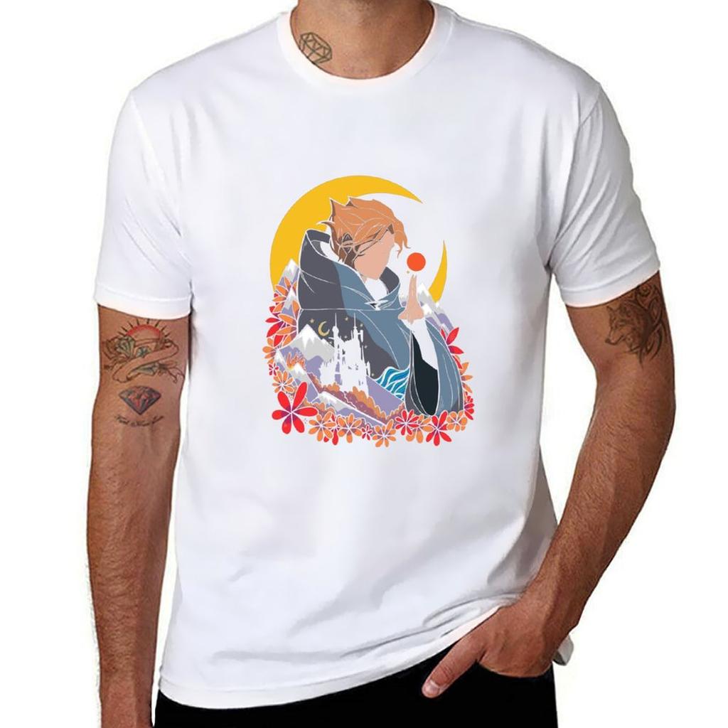 Castlevania Sypha Tshirt Basic All Season Solid Tshirt